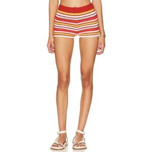 MYBEACHYSIDE Striped Crochet Shirts - Size L - NWT